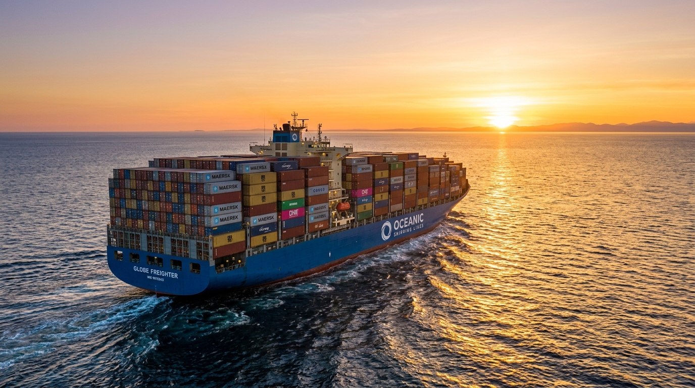 Ocean Freight Cargo Vessel